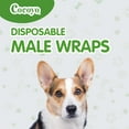 thumbnail image 3 of COCOYO Y13 Disposable Male Dog Wraps, Medium Size, 84 Count, Super Absorbent, Breathable, 3 of 6