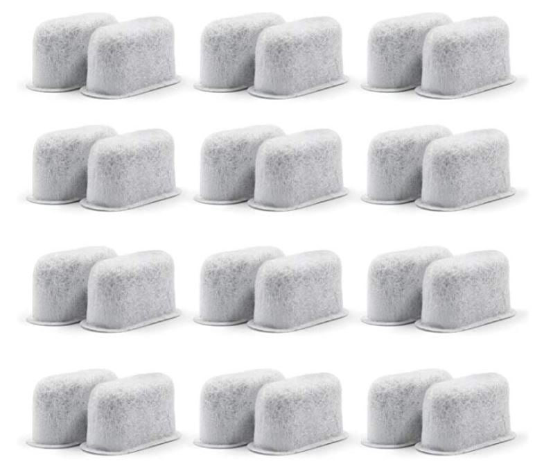 24-Pack Replacement Charcoal Water Filters for Cuisinart ...