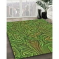 thumbnail image 2 of Ahgly Company Indoor Rectangle Patterned Green Novelty Area Rugs, 4' x 6', 2 of 6