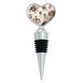 thumbnail image 1 of Cool Dudes Dogs in Outfits Heart Love Wine Bottle Stopper, 1 of 5