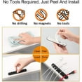 thumbnail image 5 of Desk Accessories for Charging Organizer - 5 Packs Grey Computer Desk Accessories and Adhesive Cord Organizer for Cable Holder Cleans Up Messy Wires at Home, Car and Office, 5 of 14