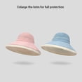 thumbnail image 5 of Summer baseball cap outdoor wide border UV folding ponytail mesh, 5 of 5