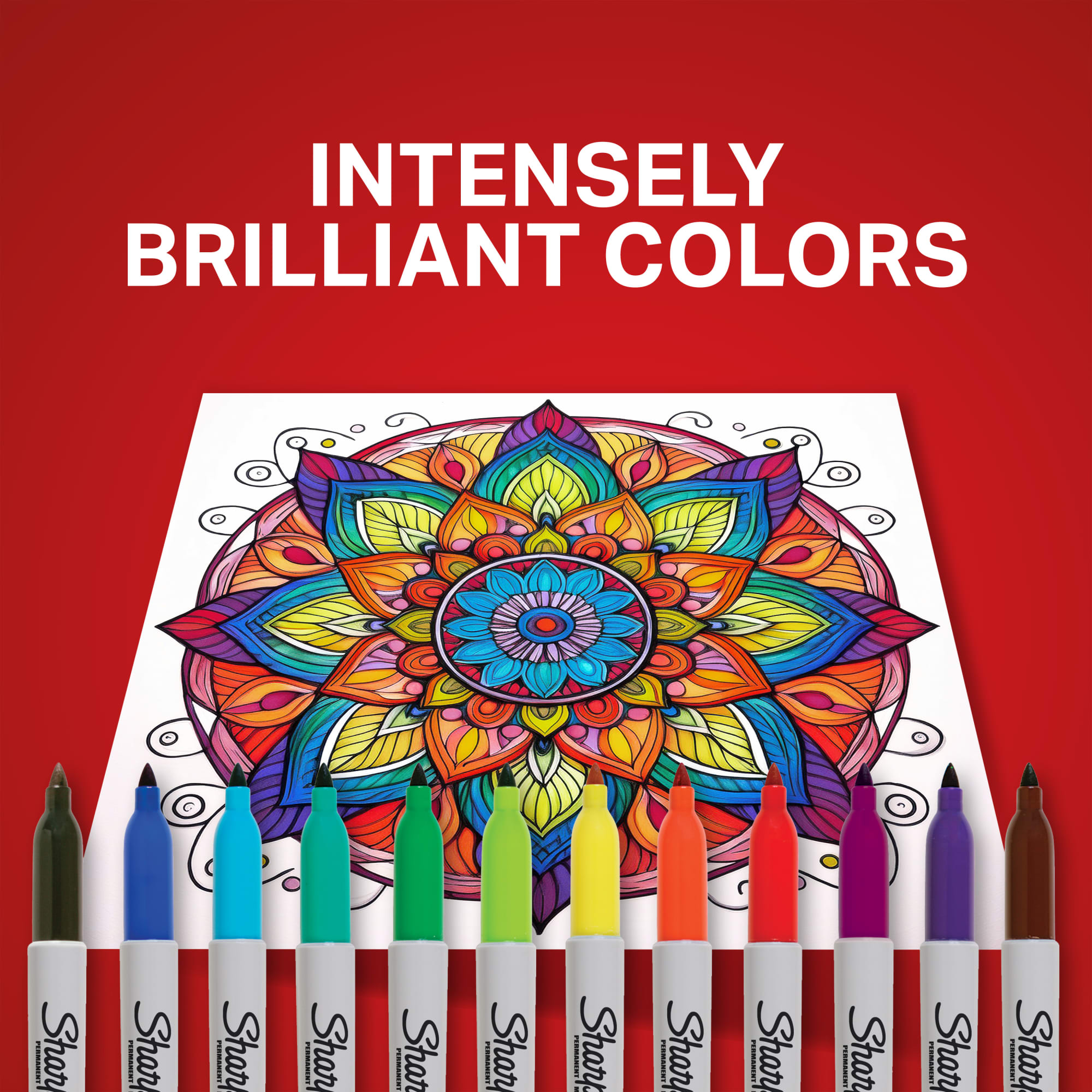 Sharpie Electro Pop Permanent Markers, Fine Point, 24 Count photo 4
