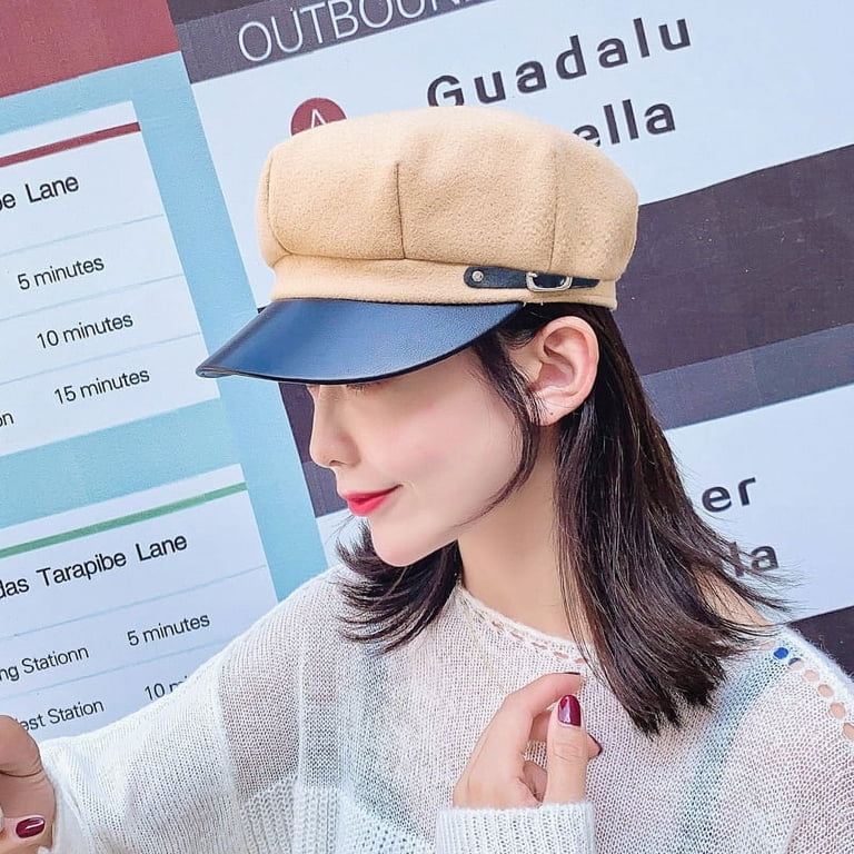 COCOpeaunt Sun Casual Military Caps Woman Woollen Cloth  display picture 1