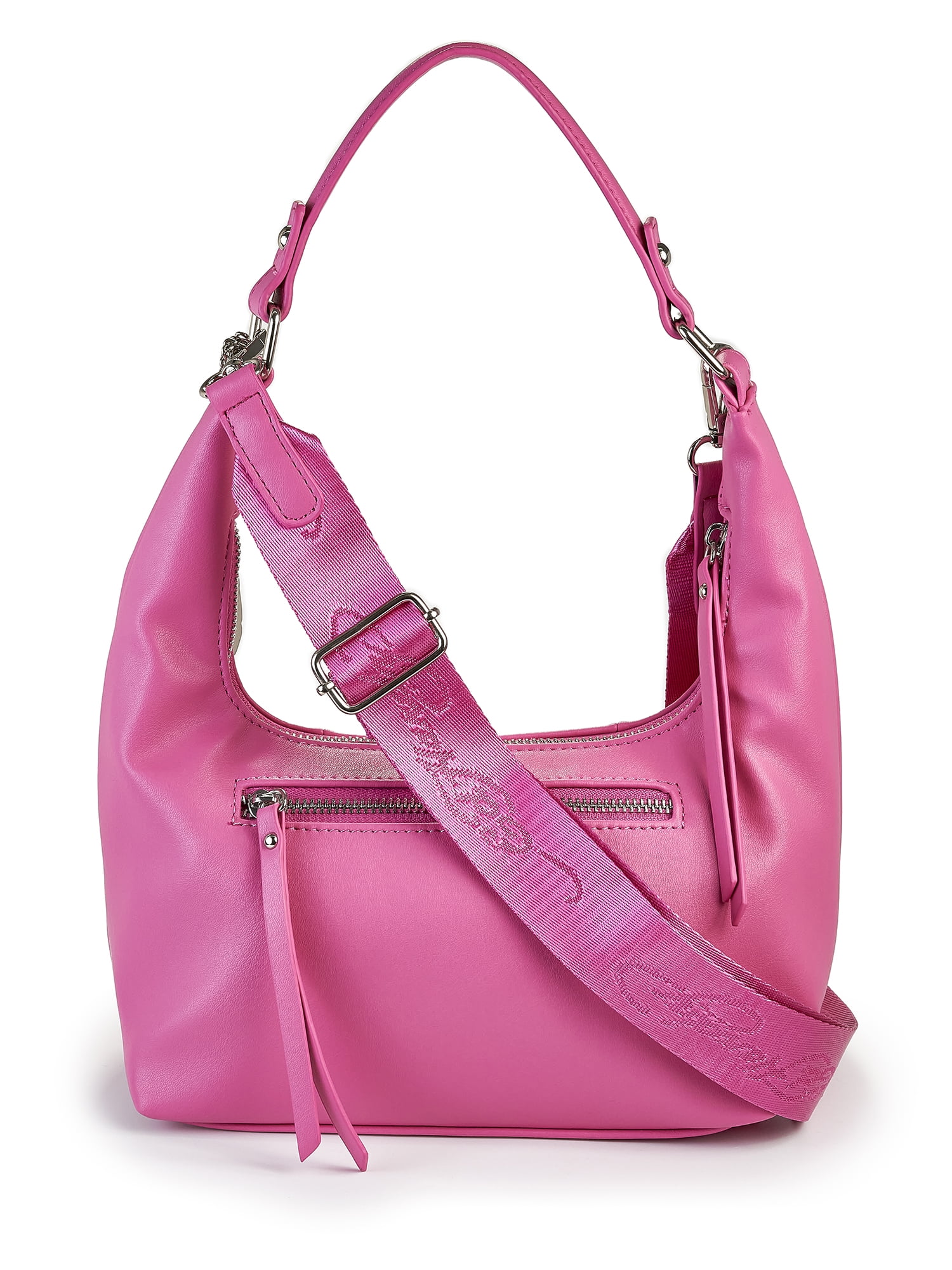 Ed Hardy Women's Lorna Hobo Crossbody Bag, Fuchsia