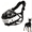 Hell Dog Monster Dog Mouth Cover (without bloodstains), variant on Halloween Scary Dog Hell Muzzle Latex Beast Mask with Lifelike Teeth Adjustable Straps for Halloween Trick or Treat Cosplay Fun,Funny Halloween Dog Costume Muzzle