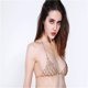 thumbnail image 4 of de metal cadena lencería malla halter bikini top flecos Vereinskleidung collar Yinane cadena sujetador cuerpo, 4 of 6