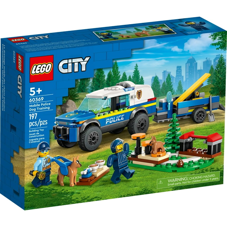 LEGO City Police Dog Training Set, 60369, Animal Playset for Kids