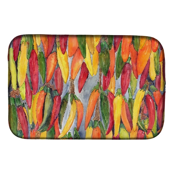 Hot Peppers Dish Drying Mat