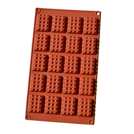 

Toteaglile Kitchen Silicone Round Waffles Pan Cake Chocolate Baking Mould Mold Waffle Tray