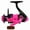 Pink, variant on Fishing Reels Fish Alarm Drag 5-12KG Spinning Reel Metal Spool 5.2:1 Green Pink