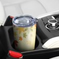 thumbnail image 5 of 20oz Tumblers Fall Leaves Stainless Steel Vacuum Insulated Double Wall Travel Tumbler Cups Mug with Lid and Straw,Cleaning Brush for Cold & Hot Drinks, 5 of 7