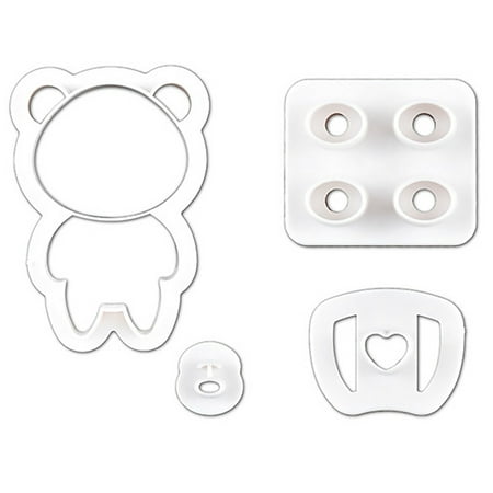 

kitchen aid Clearance Baking Supplies Three-dimensional Animal Biscuits Mold DIY Biscuits 3D Plastic Mold Baking