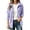Purple, variant on Women's Checkered Fleece Zip Up Jacket Oversized Stand Collar Cozy Plush Coat Soft Long Sleeve Loungewear with Pockets Warm Winter Outwear Yellow