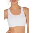thumbnail image 2 of Fruit of the Loom Women's Racerback Style Cotton Sports Bra, 3-Pack, Style-9012, 2 of 7