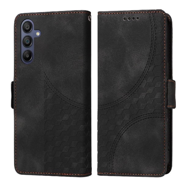 Funda GANGXUN para Samsung Galaxy A16 con diseño acolchado elegante, cuero PU, protección total y ajuste preciso