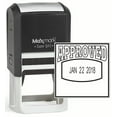 thumbnail image 3 of MaxMark Q43 (Large Size) Date Stamp with "APPROVED" Self Inking Stamp - Black Ink, 3 of 5
