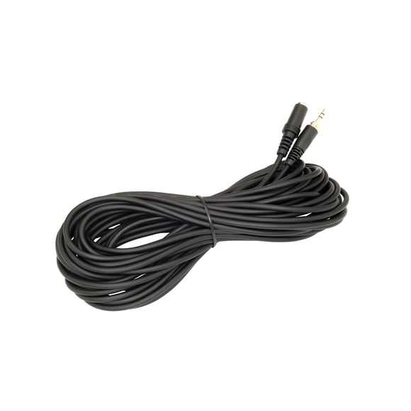 Cable de extensión para audífonos KRK de 10 m, recto, 1/8"