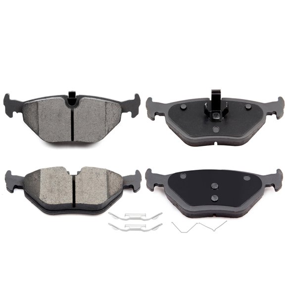 Eccpp D763-7631 Juego De 4 Pastillas De Freno De Disco De Cerámica Traseras Para Bmw 318I 1992-1999 Para 318Is 1992-1999 Para 318Ti 1995-1999 Para 320I 2001-2005 Para 323Ci 2000 Para 323I 1998-2000