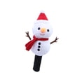 thumbnail image 4 of Funda de madera para palos de golf Colamx con forma de cabeza de animal navideño, 4 of 8