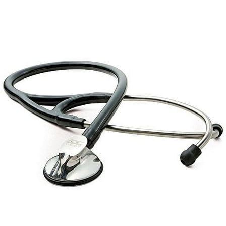 ADC Adscope 600 Platinum Series Cardiology Stethoscope with Tunable AFD Technology, 27 inch Length, Black