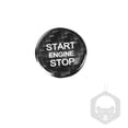 thumbnail image 2 of Carbon Fibre Protector Car Engine Start Stop Switch Button Sticker Ignition Sticker Car Interior Decoration Replacement for A3 A4 A5 A6 C5 C6 Q5 Q7 S6 S7, 2 of 7