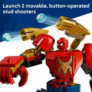LEGO Marvel Mech Battle: Spider-Man vs. Doc Ock Building Toys for Kids - Super Hero & Villain Poseable Mech Toys W/3 Marvel Minifigures for Kids & Fans, Ages 6+ Gift Idea for Birthdays - 76338
