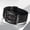 Black, variant on Watches Square Analog Quartz Stainless Steel Watches for Men Mesh Strap Waterproof Business Military Sport Wrist Watch with Date
