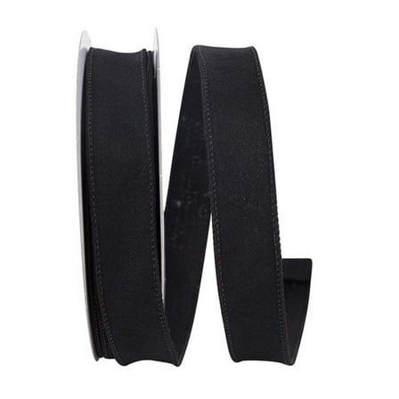 Reliant Ribbon - 94064W-031-05F, Ribbon, Black, 1 Inch, 10 Yards