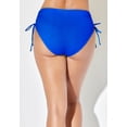 thumbnail image 2 of Swimsuits for All Women's Virtuoso Ruched Side Tie Tummy Control Bikini Bottom, 2 of 6
