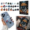 thumbnail image 1 of 3D Halloween DIY Resin Flatback Accessories Countdown Calendar Set Decorations For Phone For Hair Clip For Jewelry Making For Picture Frame (24pcs), 1 of 6
