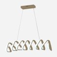 thumbnail image 1 of Lámpara LUXOR Tipo Candil Colgante Led Dorada Luxica Lighting 6263 G, 1 of 10