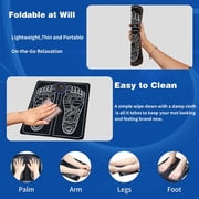 EMS Foot Massager TENS for Muscle Relaxation,LCD Display Screen,Back Massager & Legs Massager Pad with Remote Control