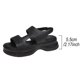 thumbnail image 4 of MKLEKYY Sandalias Con Plataforma de Mujer, Nuevas Sandalias de Moda de Suela Gruesa, Nuevas Prendas de Vestir Casuales de Verano, Sandalias de Mujer, Zapatos de Mujer de Color Sólido, 4 of 4