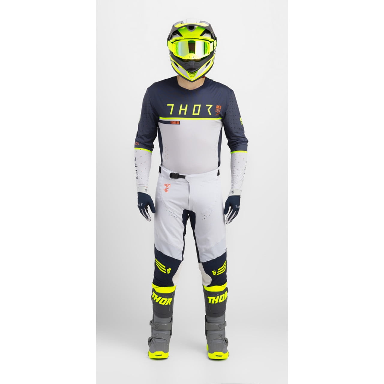 34インチ MXパンツ THOR 24 PRIME ACE チャコール/ブラック モトクロス 正規輸入品 WESTWOODMX Thor Prime Ace, jersey -