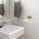 thumbnail image 4 of GOOHOCHY Estante de almacenamiento para teléfono de baño, bandeja de acero inoxidable para teléfono móvil, estante de almacenamiento para baño (estilo 1), 4 of 7