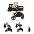 thumbnail image 3 of CARRIOLA TRAVEL SYSTEM CON ASIENTO PARA CARRO NONI IS-999L CAQUI, 3 of 8