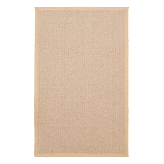 Linon Athena AT0102 Rug 5' x 8' Natural and Beige Rectangle