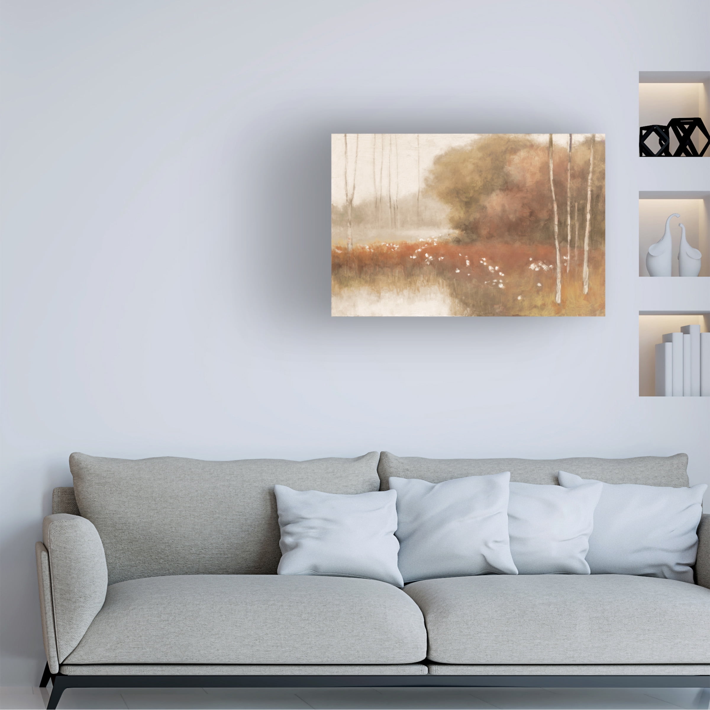 Trademark Fine Art 'Autumn Midst' Canvas Art by Julia Purinton