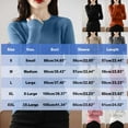 thumbnail image 3 of MXUIKV Sweaters for Women Long Sleeve Crewneck Fall Winter Fashion Fitness Knitted Tunic Stretchy Womens Blouses Homewear, 3 of 5
