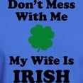 thumbnail image 3 of CafePress - Don't Mess With Me. My Wife Is Irish. Dark T Shirt - Men's Classic Graphic Cotton T-Shirt, 3 of 4