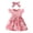 Pink, variant on Wxirdiow Baby Girls Clothes Baby Outfit Newborn Girl Overall Skirt Set Short Sleeve Rib Romper Suspender Dress Pink Size,9-12 Months