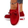 thumbnail image 5 of YOUYEDIAN Loafers for Women Fall Winter Versatile Comfortable Platform Heel Flats Square Toe Fashion Strap Design Slip On Shoes, 5 of 5