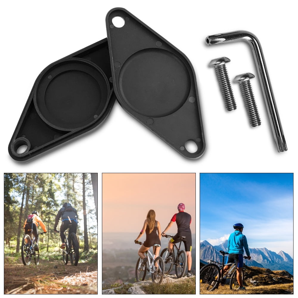 Miuline AirTag Bike Mount,Bicycle Holder Bracket With Screw Wrench  Anti-Lost Device MTB Bicycle Accessory For Airtag