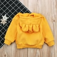 thumbnail image 5 of Godderr Toddler Infant Autumn Winter Sweatshirt for Boys Girls 9M-4Y Solid Color Ear Hooded Pullover Long Sleeves Baby Sweatsuit Toddler Pullover Sweat, 5 of 8