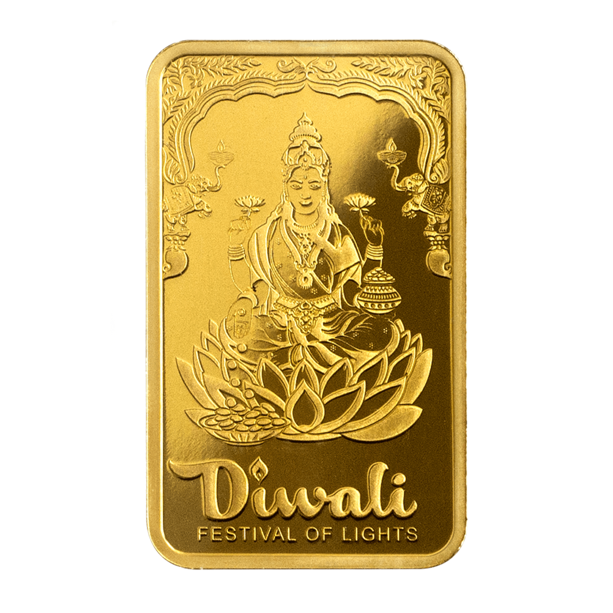 5 gram Gold Bar - PAMP Suisse Diwali Festival of Lights