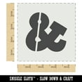 thumbnail image 2 of Ampersand Symbol And DIY Cookie Wall Craft Stencil - 4.5 Inch, 2 of 5