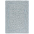thumbnail image 2 of Safavieh Courtyard Aristotle Medallion Indoor/Outdoor Area Rug, Aqua/Gray, 5'3" x 7'7", 2 of 11