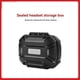 thumbnail image 2 of Earphone Storage Box Large Capacity Dustproof Waterproof Shockproof Earphone Box parent Black, 2 of 5