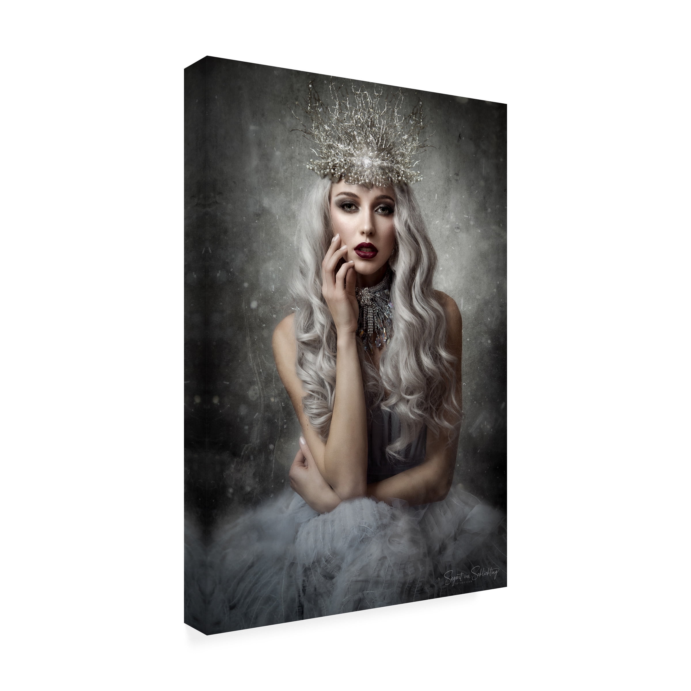 Siegart 'Ice Princess' Canvas Art